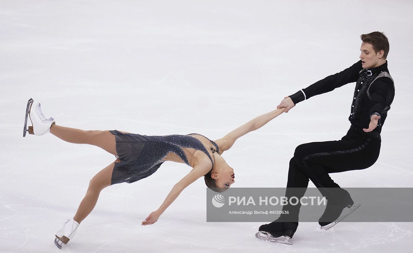 Фигурное катание. Чемпионат России. Пары. Произвольная программа