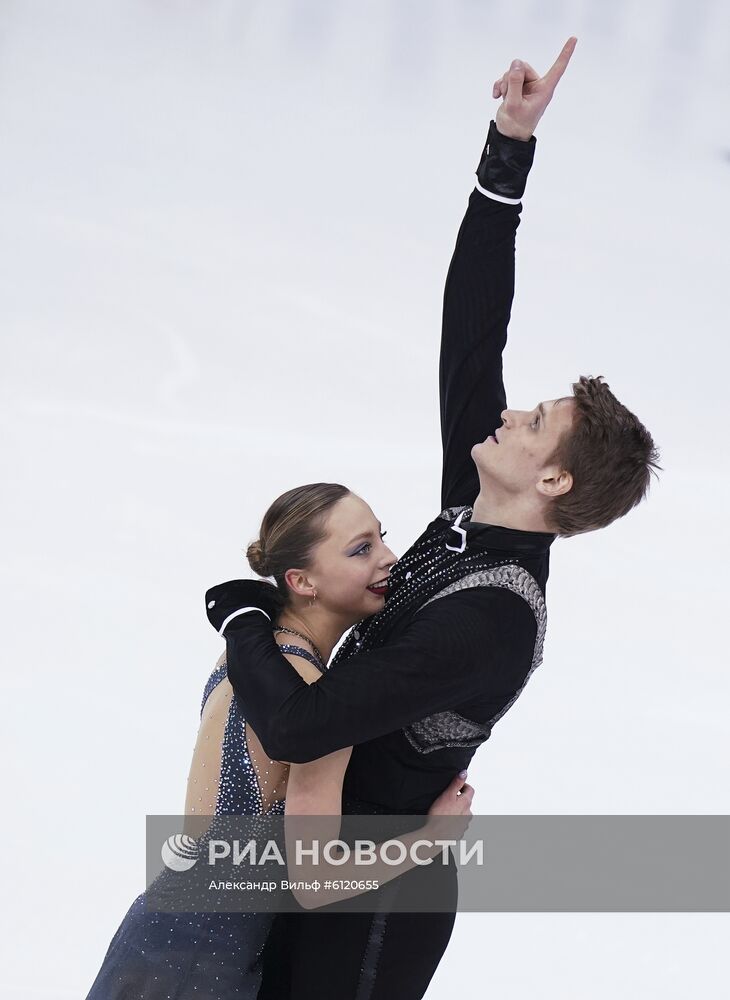 Фигурное катание. Чемпионат России. Пары. Произвольная программа