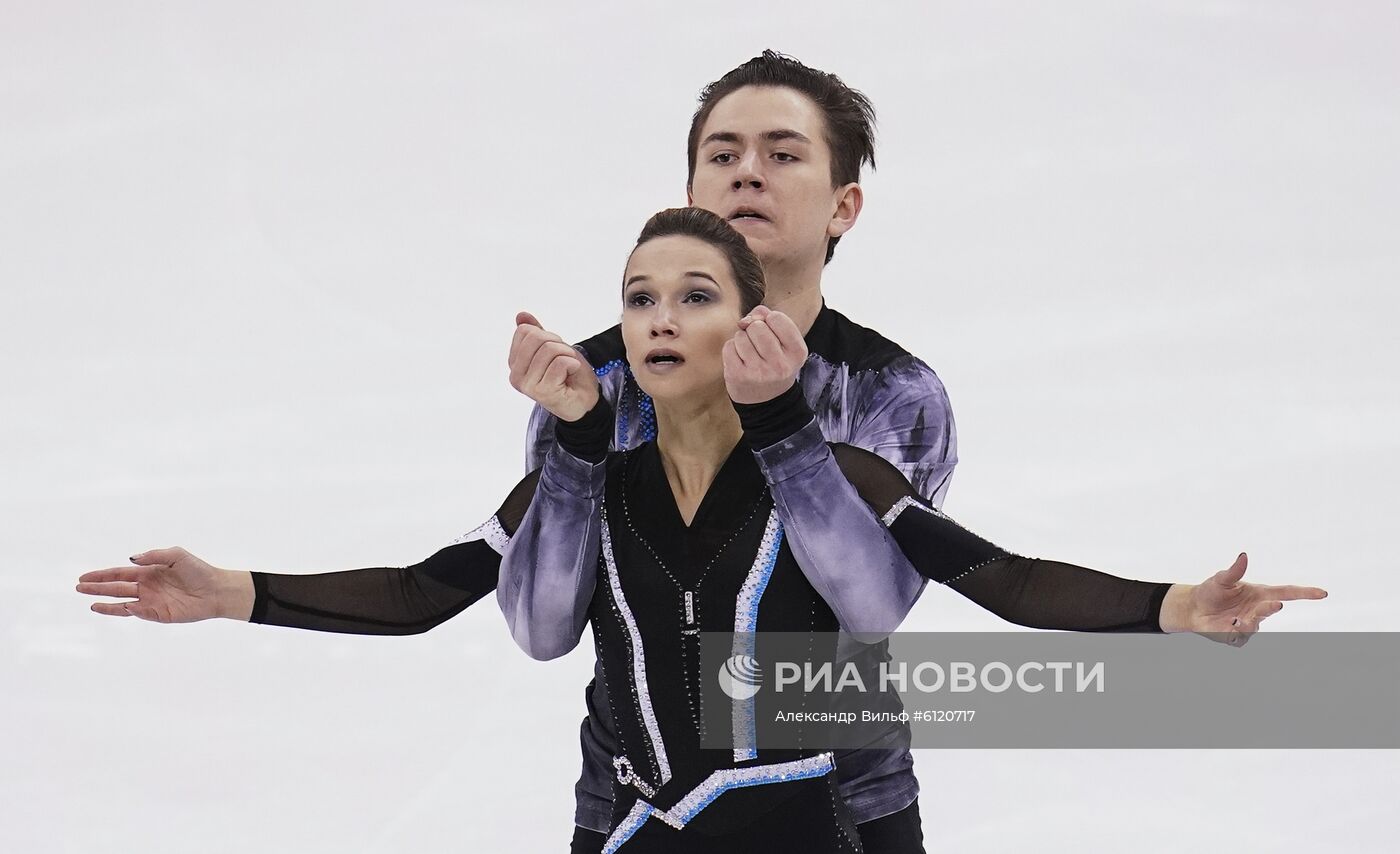 Фигурное катание. Чемпионат России. Пары. Произвольная программа