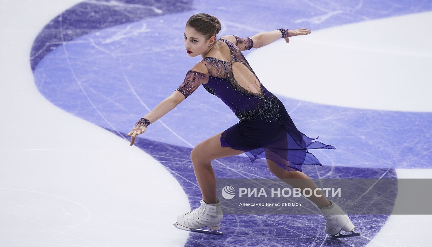 Фигурное катание. Чемпионат России. Женщины. Произвольная программа