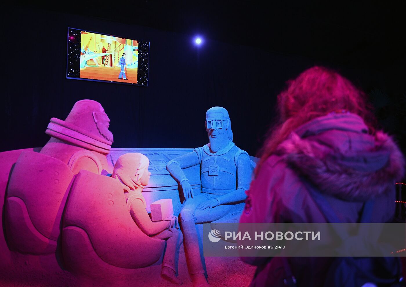 Фестиваль скульптур "Ледовая Москва. В кругу семьи"