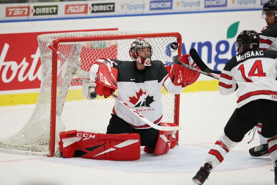 Хоккей. Молодежный чемпионат мира. Матч Россия – Канада