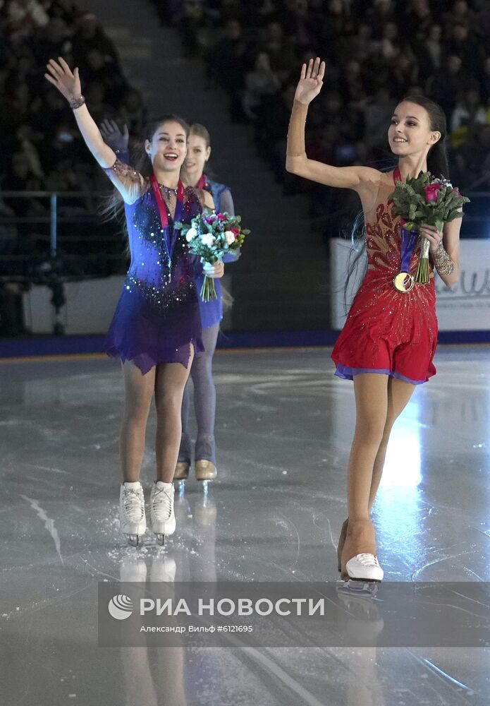 Фигурное катание. Чемпионат России. Церемония награждения