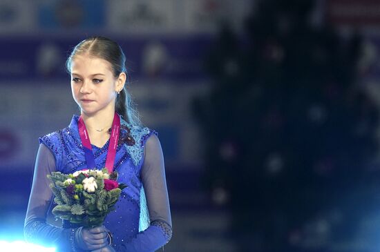 Фигурное катание. Чемпионат России. Церемония награждения