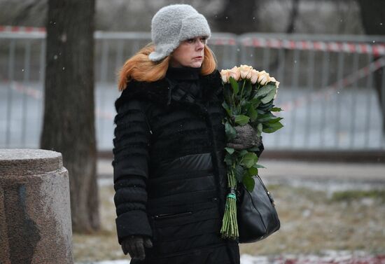 Прощание с Галиной Волчек