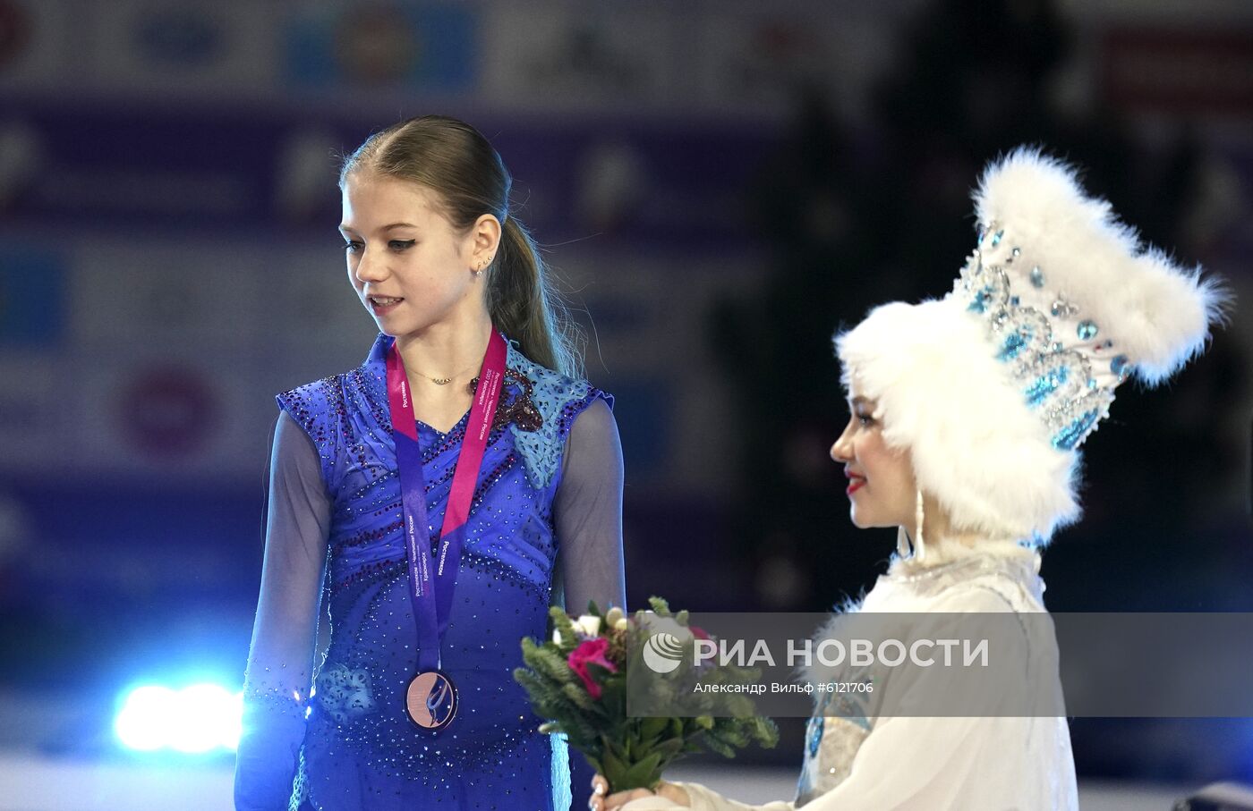 Фигурное катание. Чемпионат России. Церемония награждения