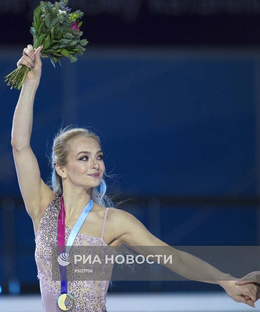 Фигурное катание. Чемпионат России. Церемония награждения