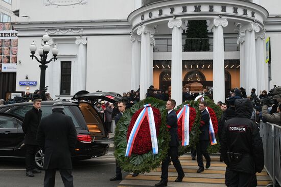 Прощание с Галиной Волчек