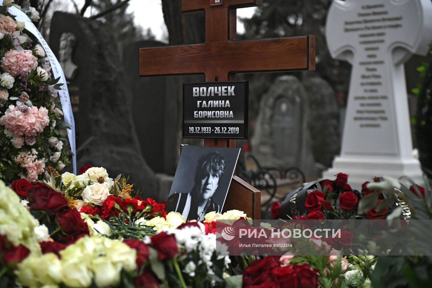 Прощание с Галиной Волчек