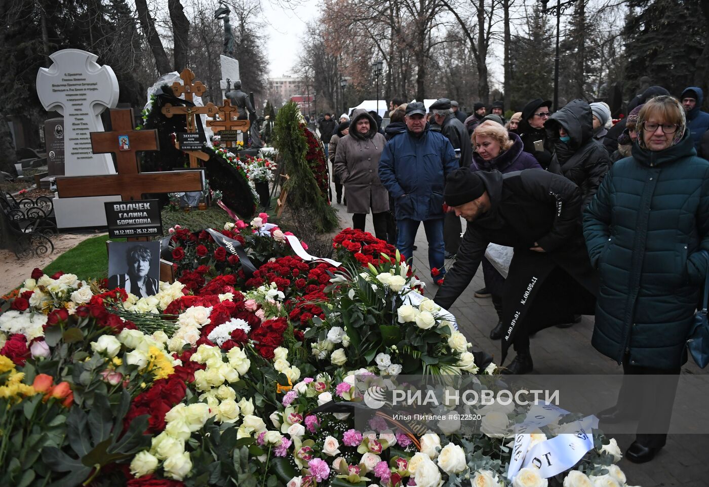 Прощание с Галиной Волчек