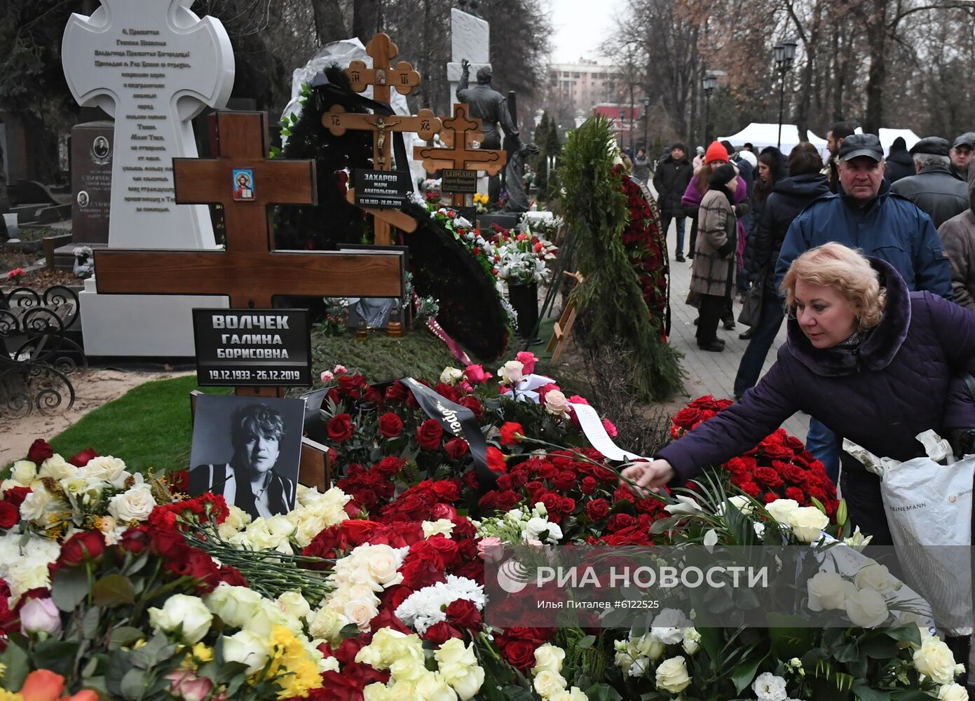 Прощание с Галиной Волчек