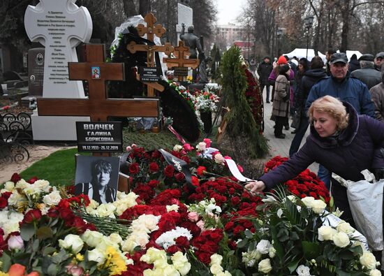Прощание с Галиной Волчек