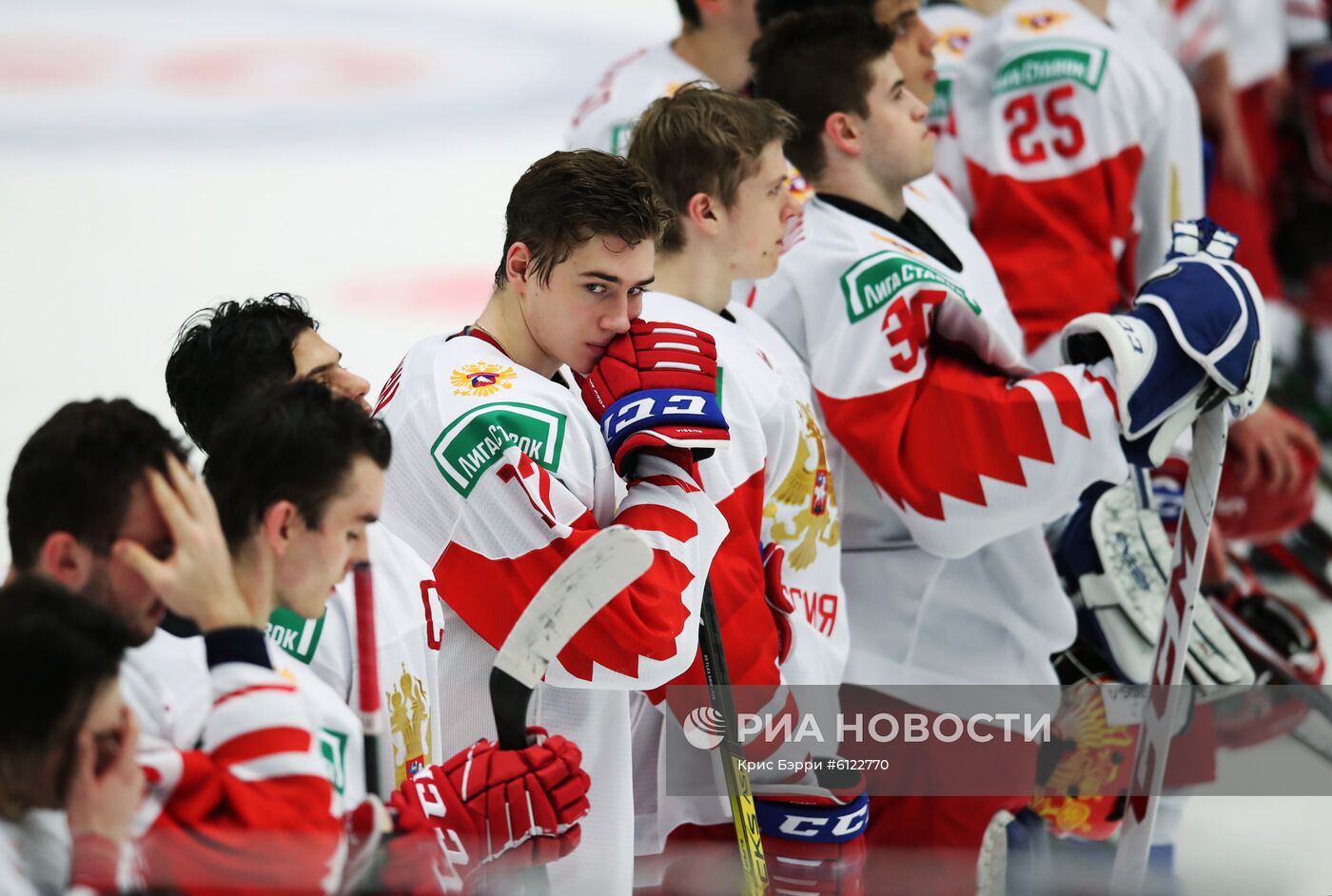 Хоккей. Молодежный чемпионат мира. Матч США  Россия