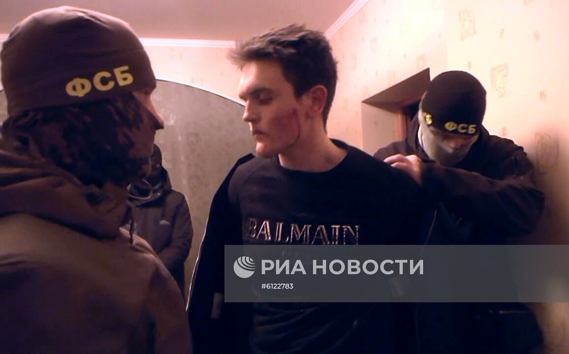 ФСБ РФ задержала двух граждан России, готовивших теракт в г. Санкт-Петербурге