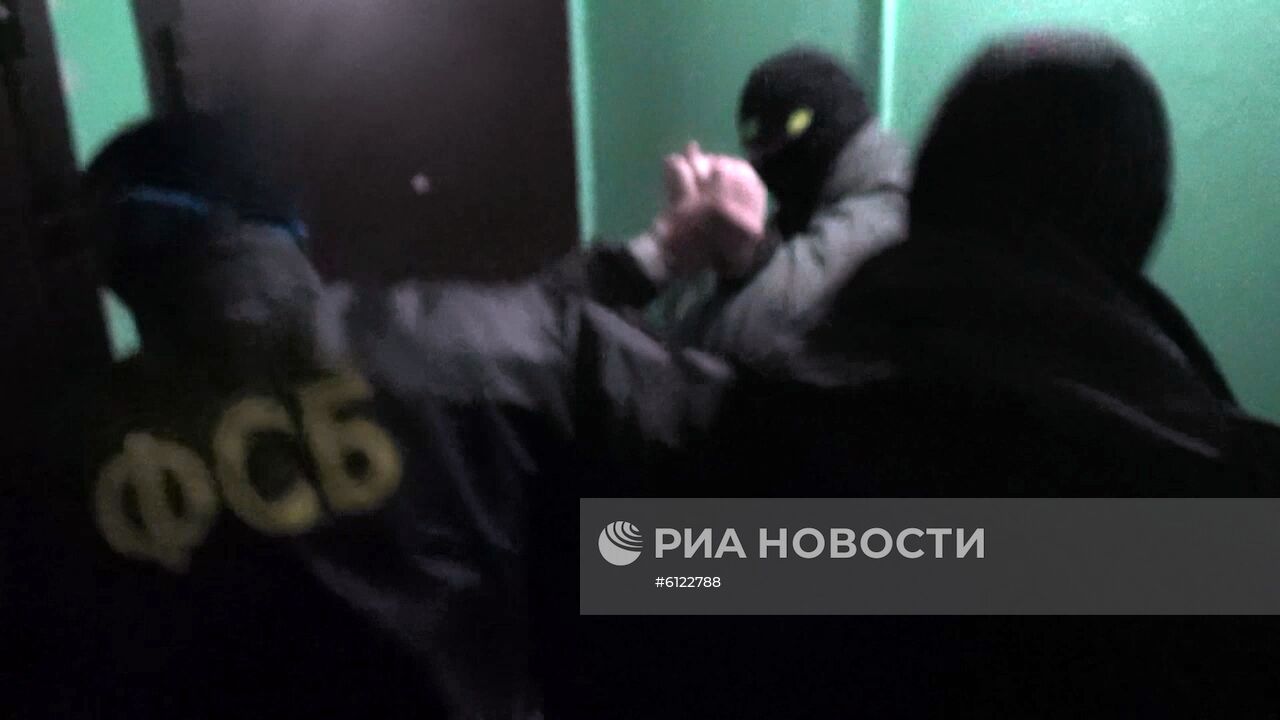 ФСБ РФ задержала двух граждан России, готовивших теракт в г. Санкт-Петербурге