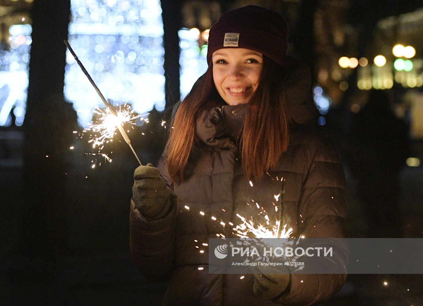 Празднование Нового года в городах России