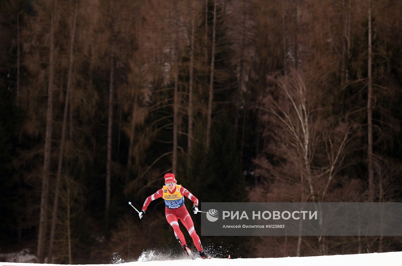 Лыжные гонки. Тур де Ски. Женщины. Масс-старт