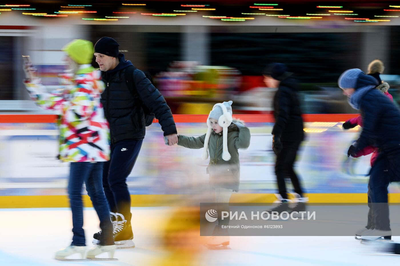 Зимний отдых москвичей 