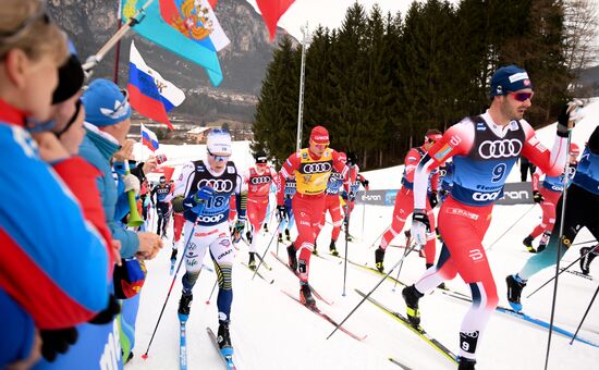 Лыжные гонки. Тур де Ски. Мужчины. Масс-старт