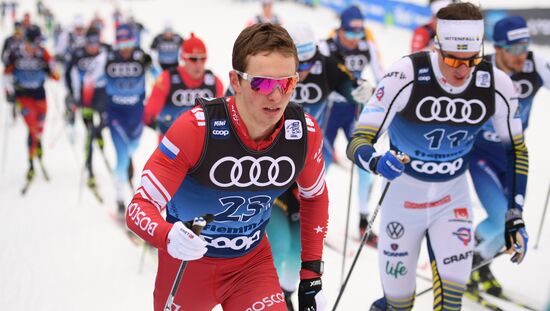 Лыжные гонки. Тур де Ски. Мужчины. Масс-старт