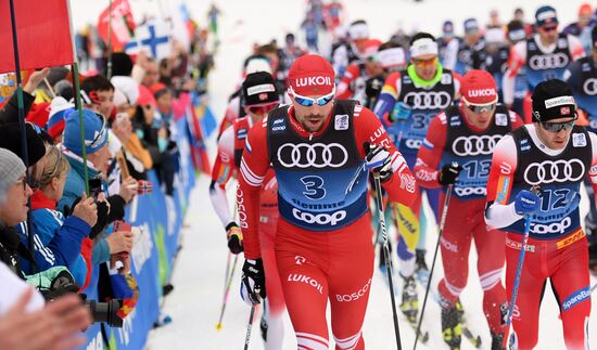 Лыжные гонки. Тур де Ски. Мужчины. Масс-старт