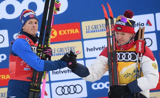 Лыжные гонки. Тур де Ски. Мужчины. Масс-старт