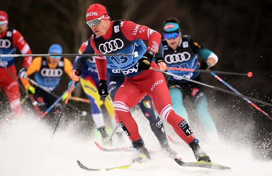 Лыжные гонки. Тур де Ски. Мужчины. Масс-старт