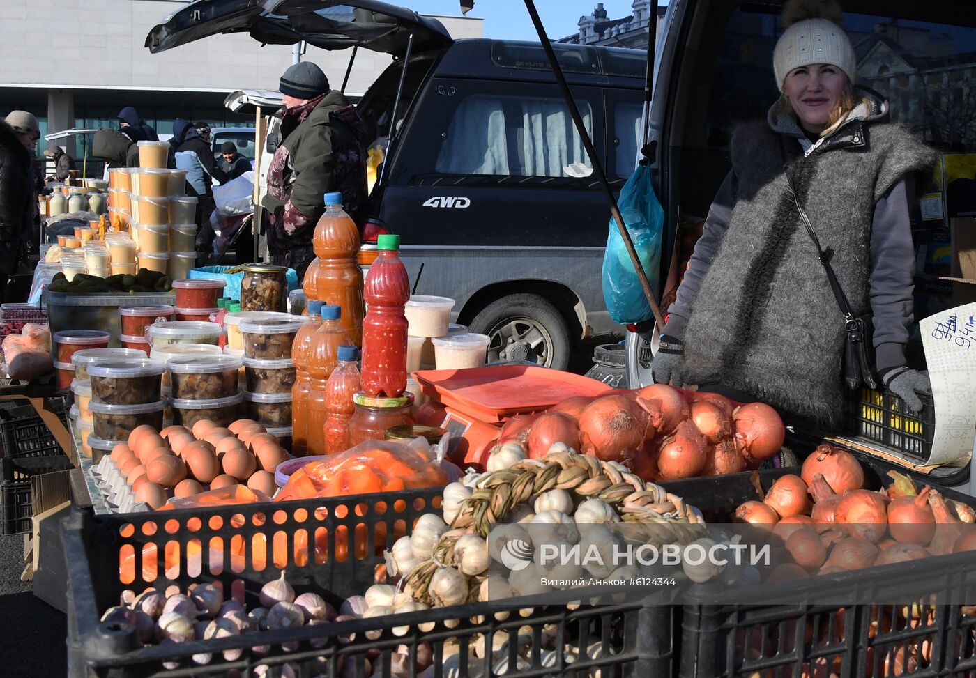 Рождественская продовольственная ярмарка в Приморье