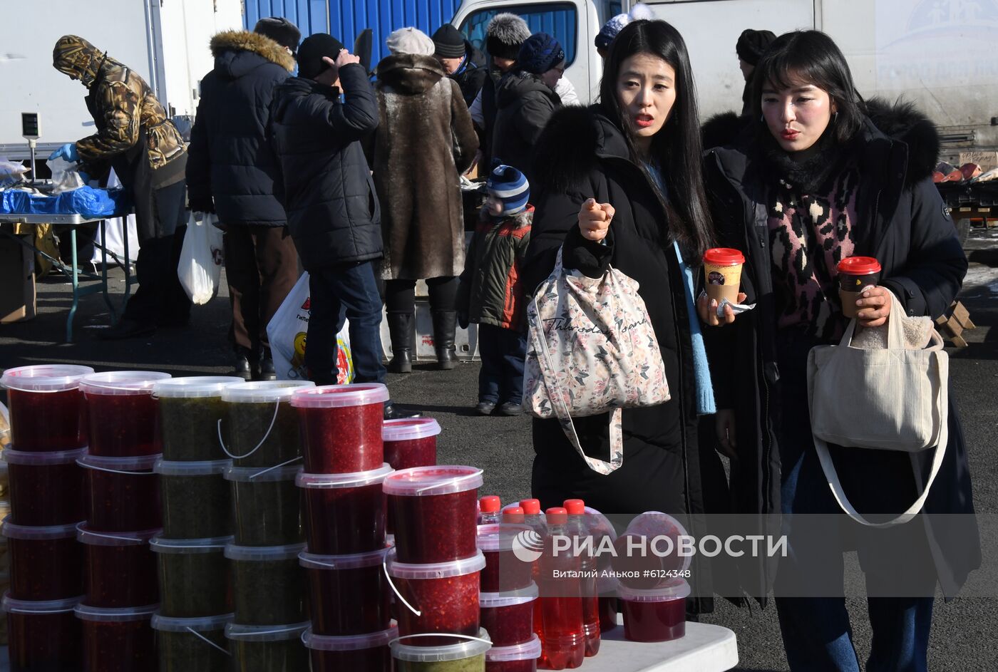 Рождественская продовольственная ярмарка в Приморье