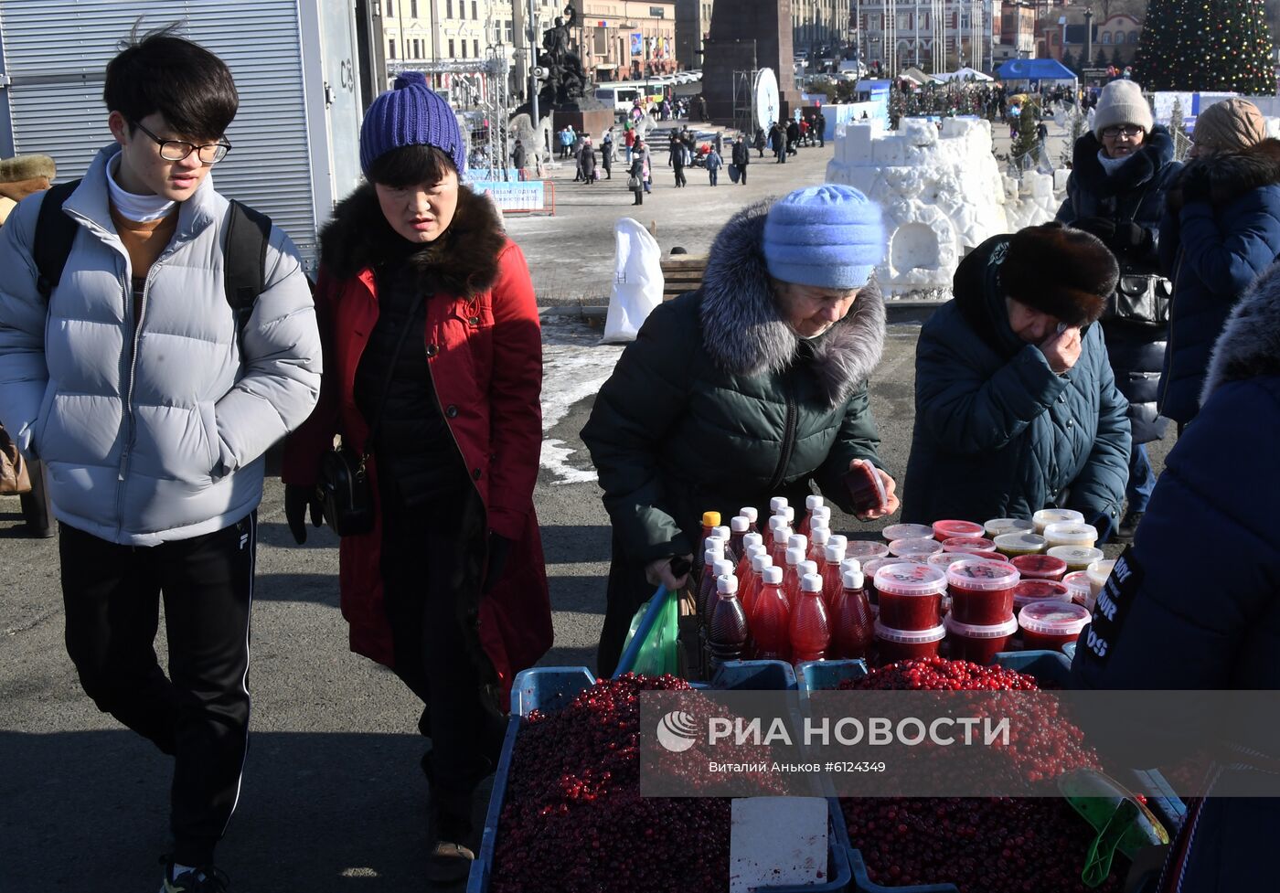 Рождественская продовольственная ярмарка в Приморье