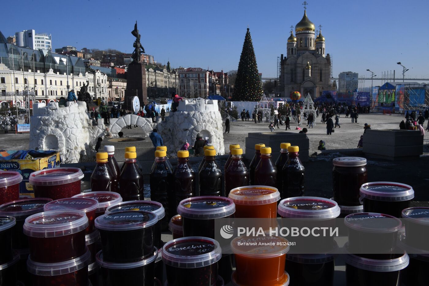 Рождественская продовольственная ярмарка в Приморье