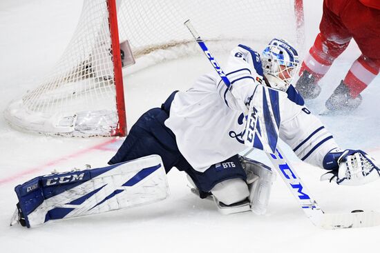 Хоккей. КХЛ. Матч "Спартак" – "Динамо" (Москва)