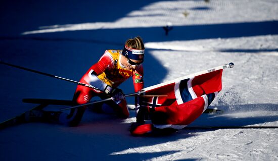 Лыжные гонки. Тур де Ски. Женщины. Масс-старт