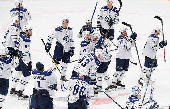 Хоккей. КХЛ. Матч "Спартак" – "Динамо" (Москва)