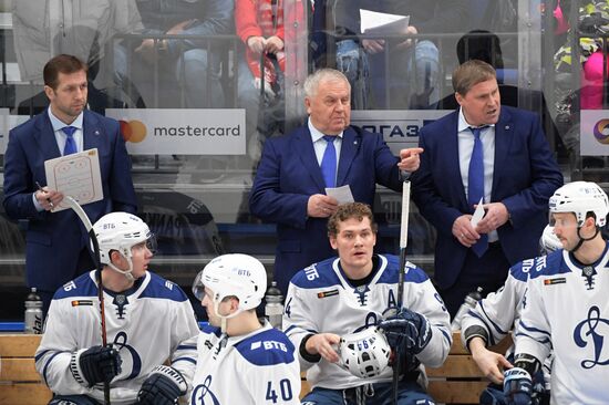 Хоккей. КХЛ. Матч "Спартак" – "Динамо" (Москва)