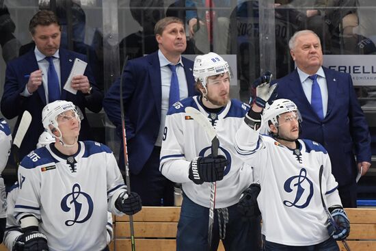 Хоккей. КХЛ. Матч "Спартак" – "Динамо" (Москва)