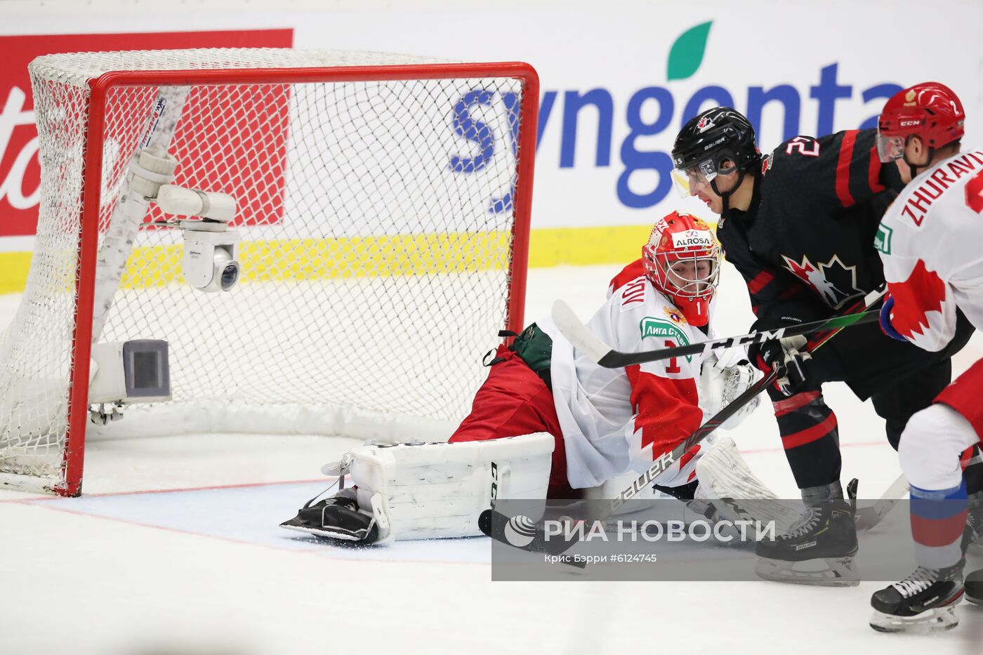 Хоккей. Молодежный чемпионат мира. Финальный матч. Канада - Россия