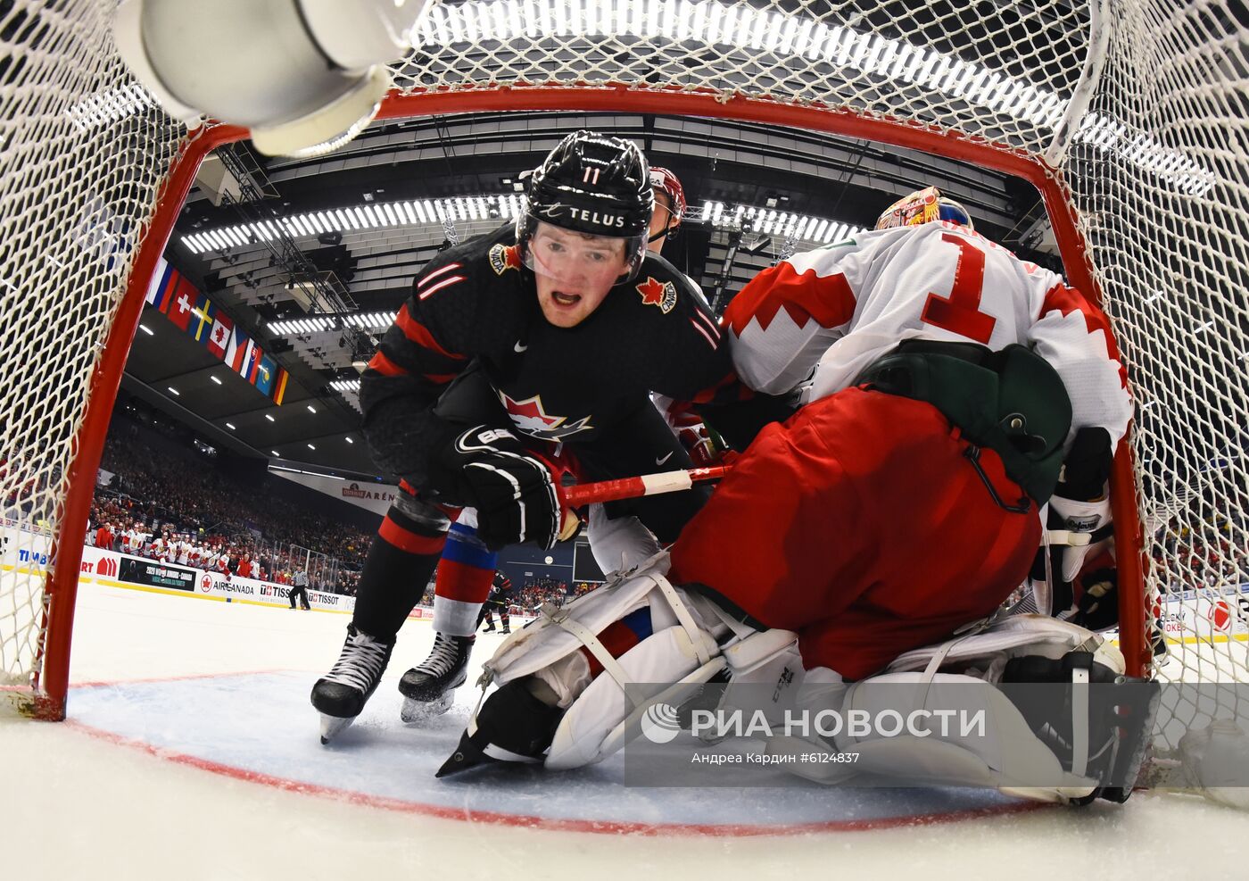 Хоккей. Молодежный чемпионат мира. Финальный матч. Канада - Россия