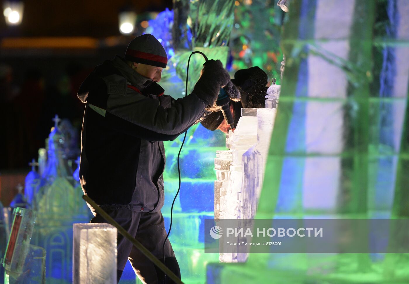 XIV Международный фестиваль ледовой скульптуры "Вифлеемская звезда"