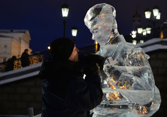 XIV Международный фестиваль ледовой скульптуры "Вифлеемская звезда"