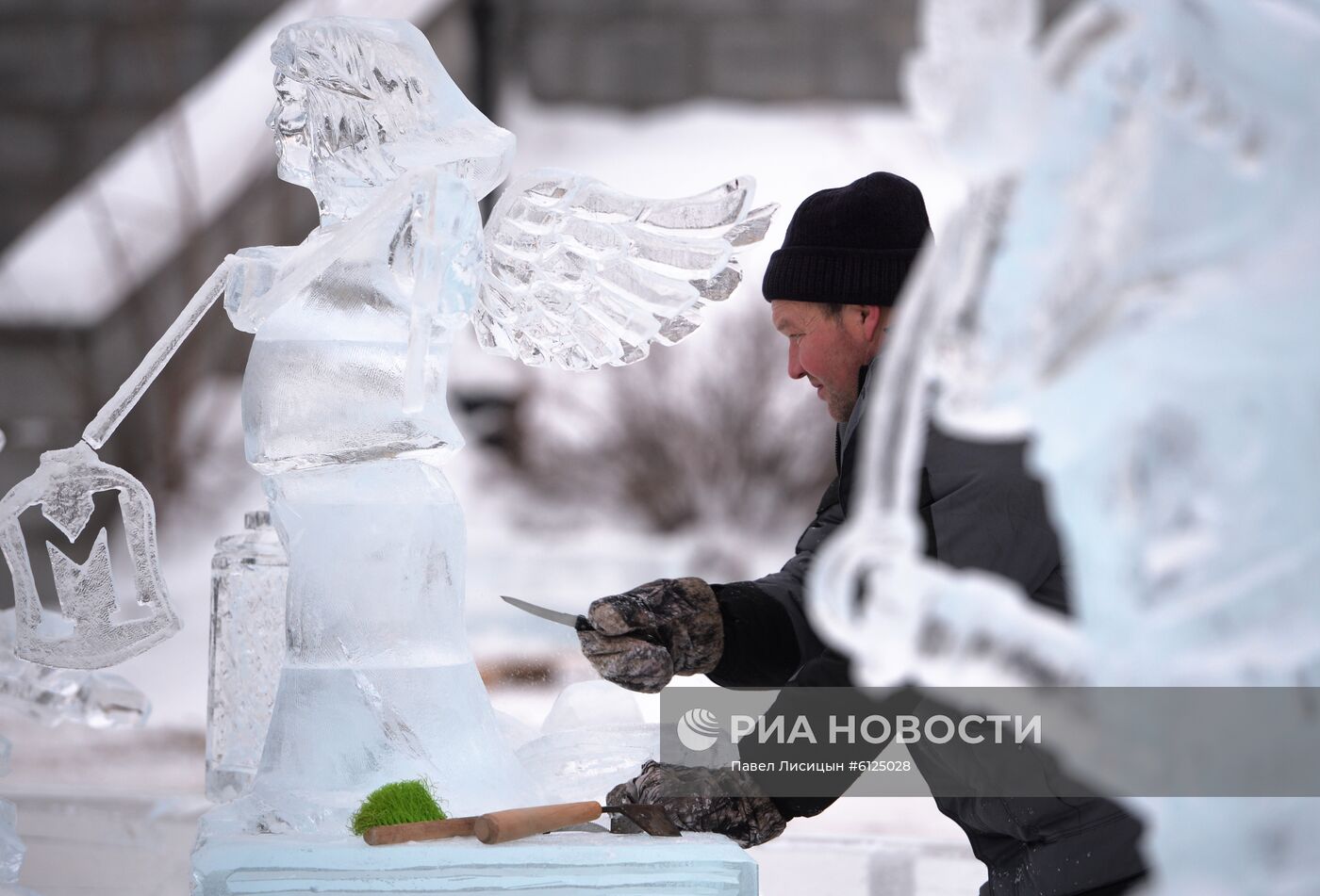 XIV Международный фестиваль ледовой скульптуры "Вифлеемская звезда"