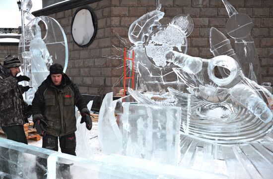 XIV Международный фестиваль ледовой скульптуры "Вифлеемская звезда"