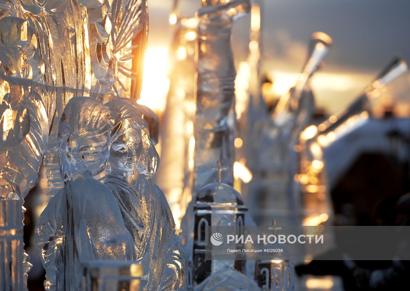 XIV Международный фестиваль ледовой скульптуры "Вифлеемская звезда"