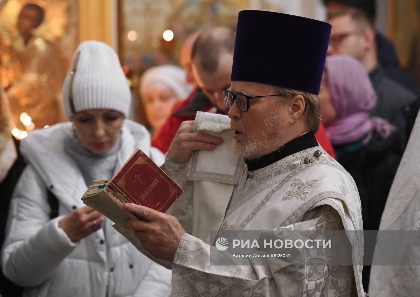 Празднование Рождества Христова в городах России