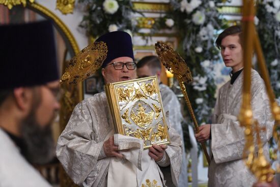 Празднование Рождества Христова в городах России