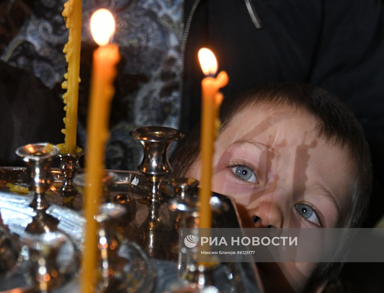 Рождество Христово. Патриаршая литургия в Храме Христа Спасителя