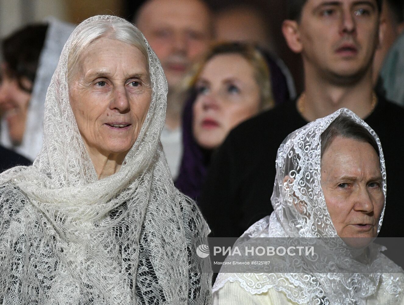 Рождество Христово. Патриаршая литургия в Храме Христа Спасителя