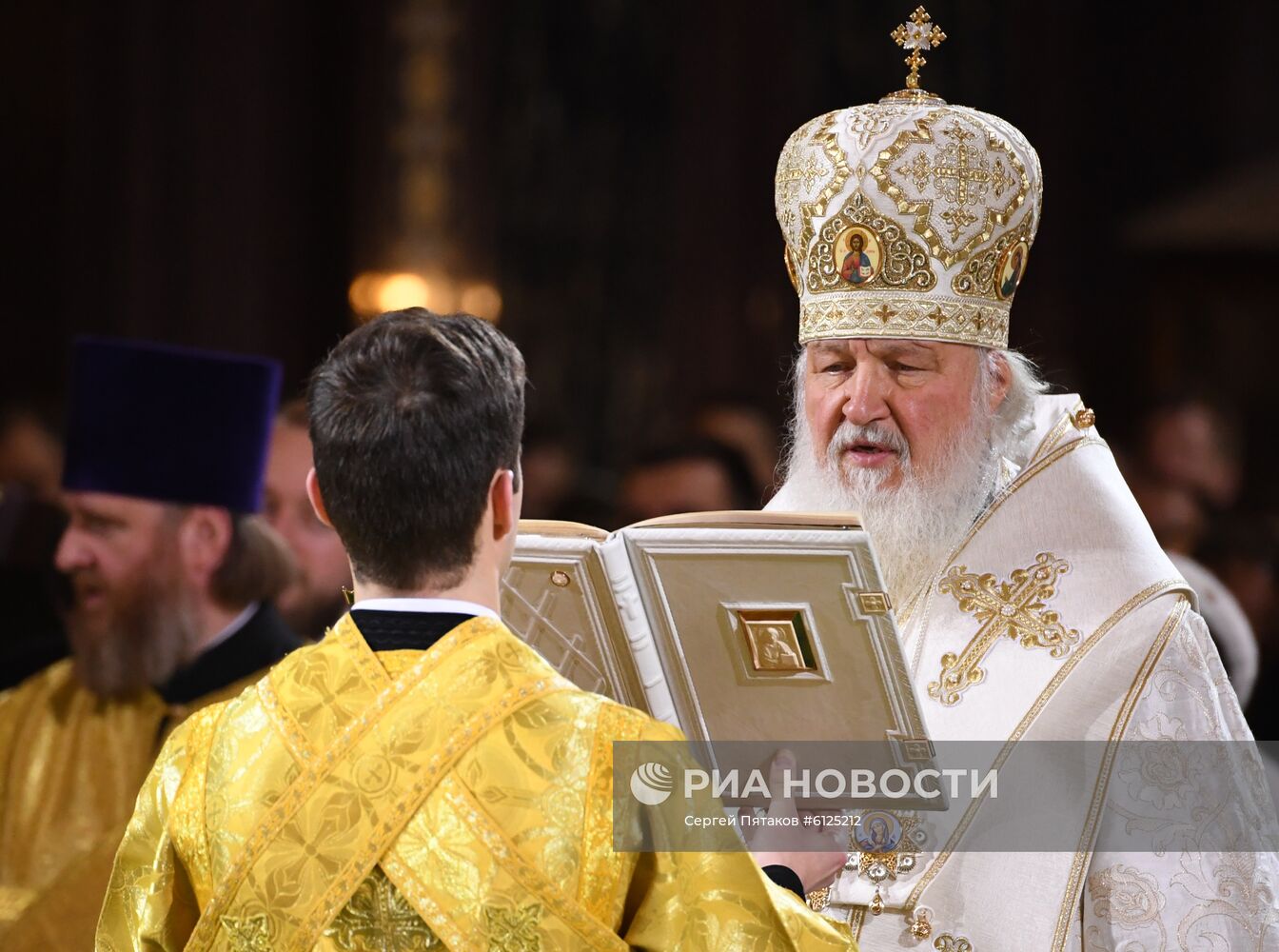 Рождество Христово. Патриаршая литургия в Храме Христа Спасителя