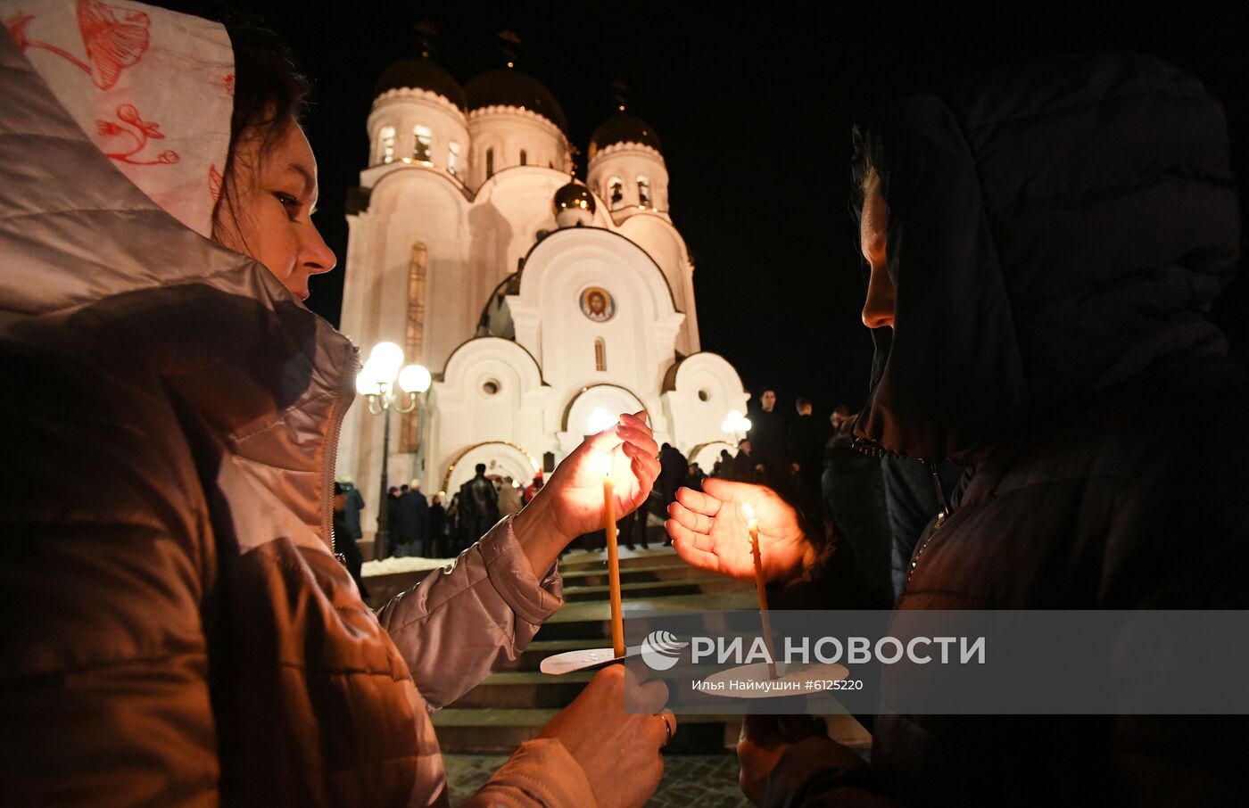 Празднование Рождества Христова в городах России