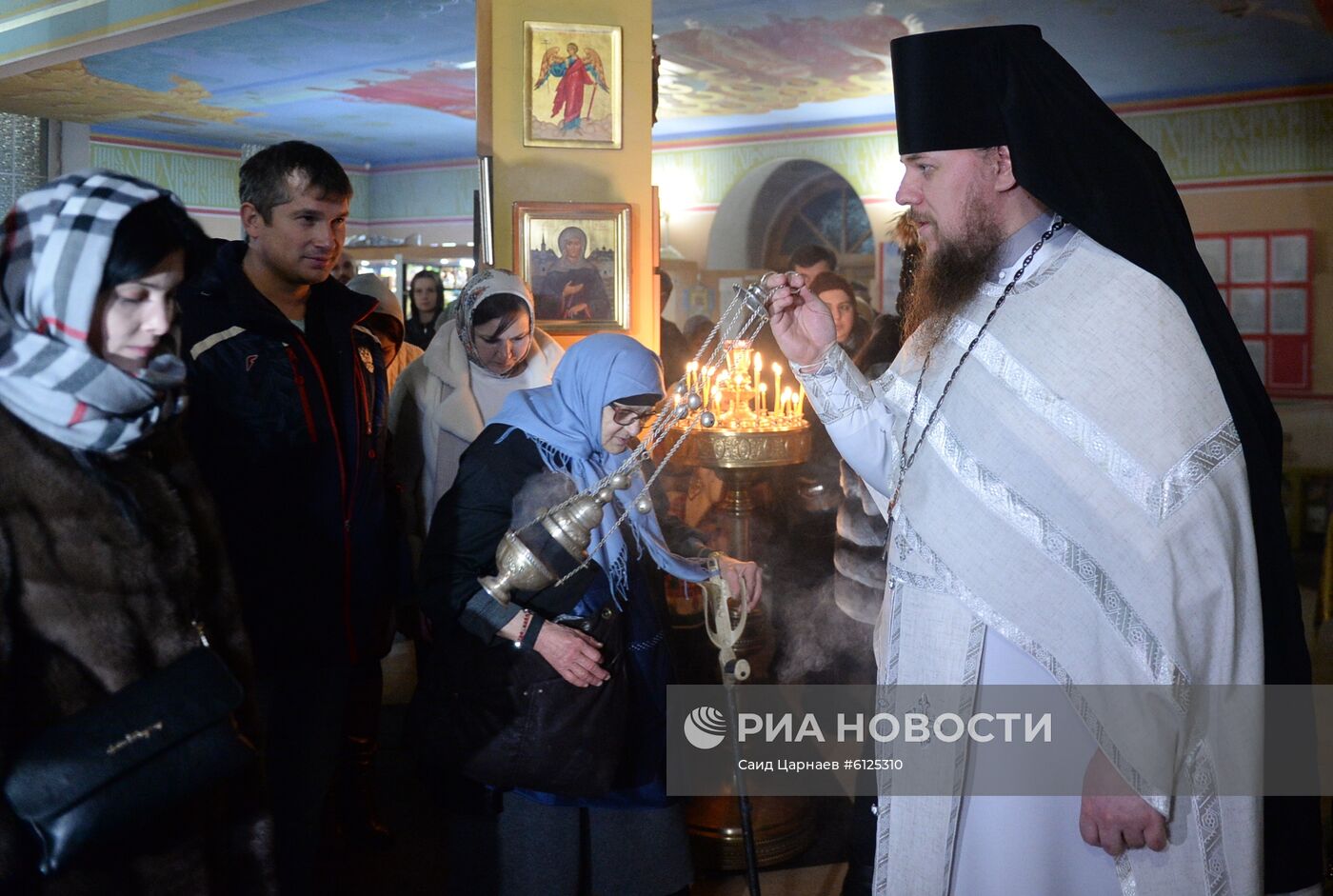 Празднование Рождества Христова в городах России